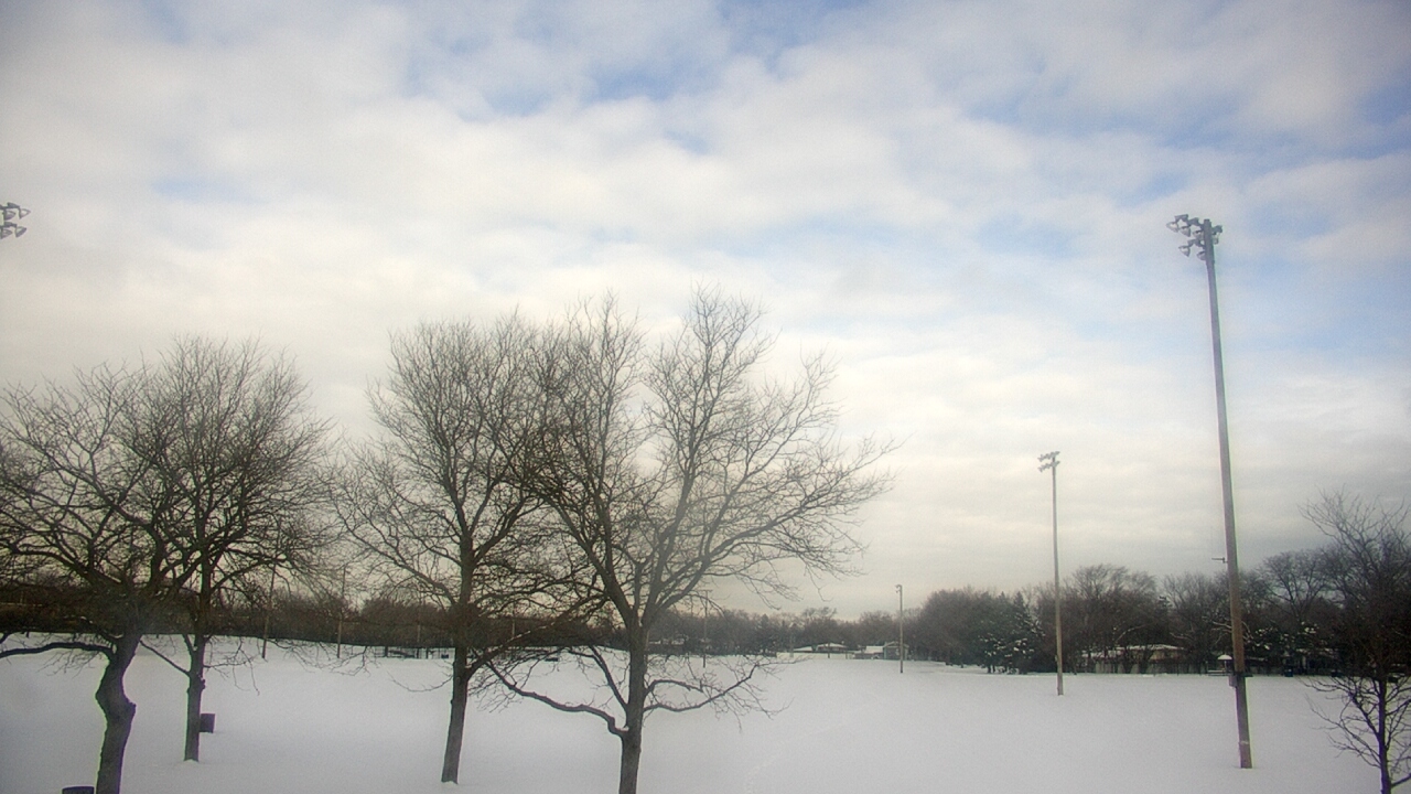 Thumbnail for current weather camera view from Caruso Middle School in Deerfield, Illinois
