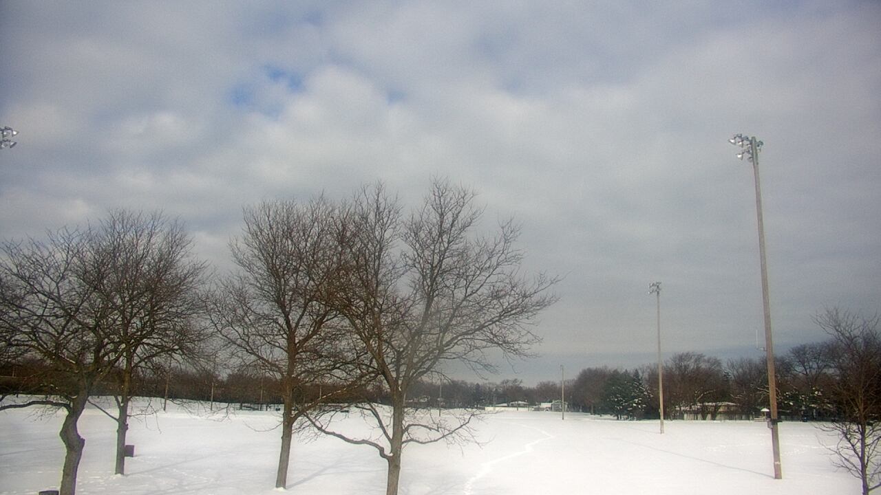 Thumbnail for current weather camera view from Caruso Middle School in Deerfield, Illinois