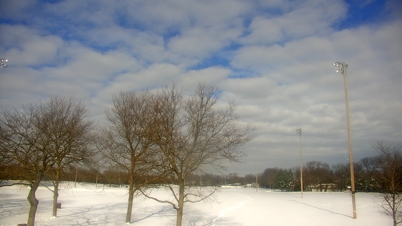Thumbnail for current weather camera view from Caruso Middle School in Deerfield, Illinois