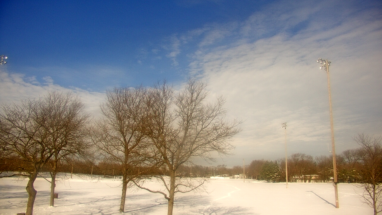 Thumbnail for current weather camera view from Caruso Middle School in Deerfield, Illinois