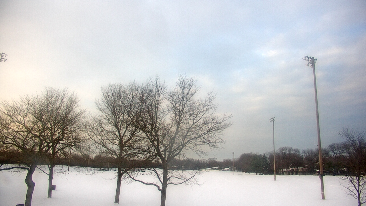 Thumbnail for current weather camera view from Caruso Middle School in Deerfield, Illinois