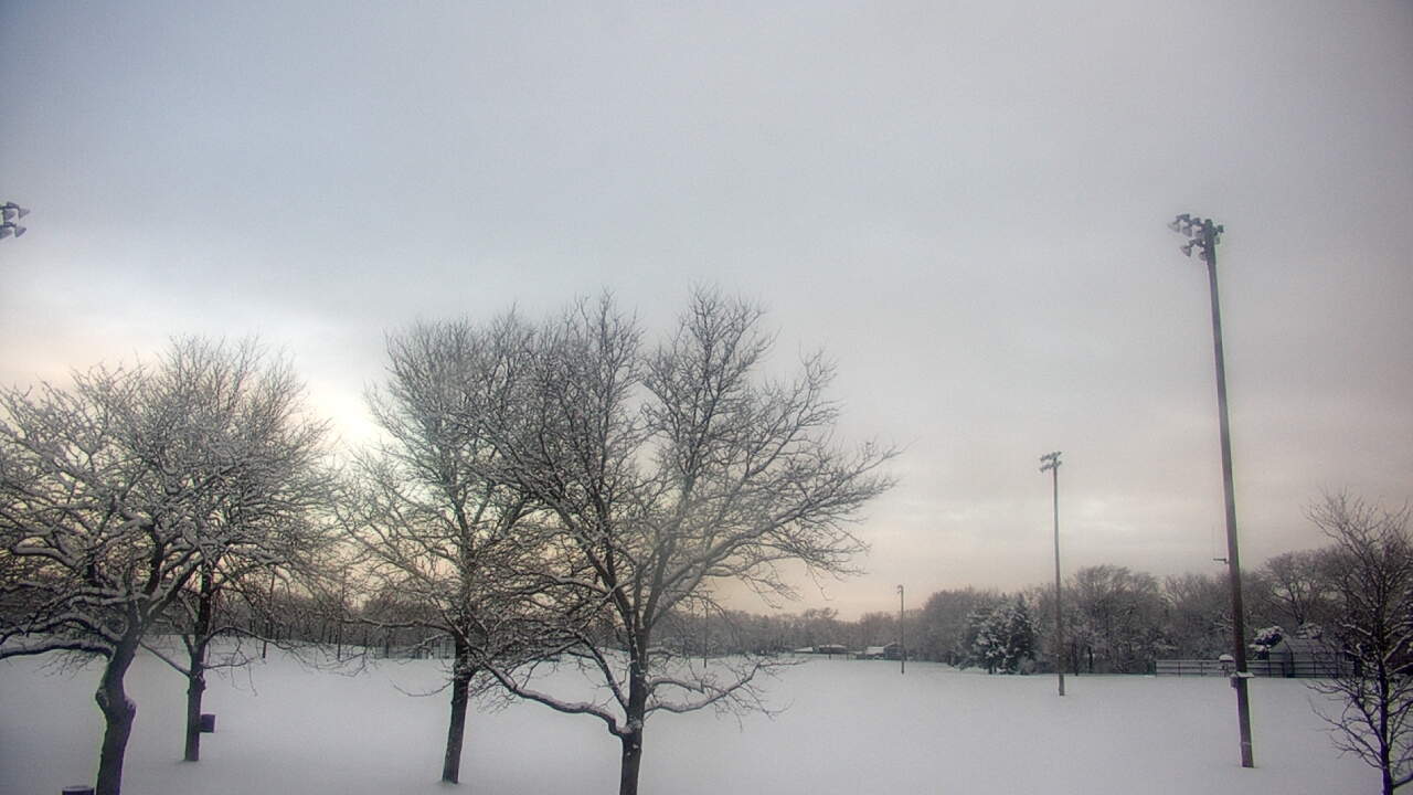 Thumbnail for current weather camera view from Caruso Middle School in Deerfield, Illinois