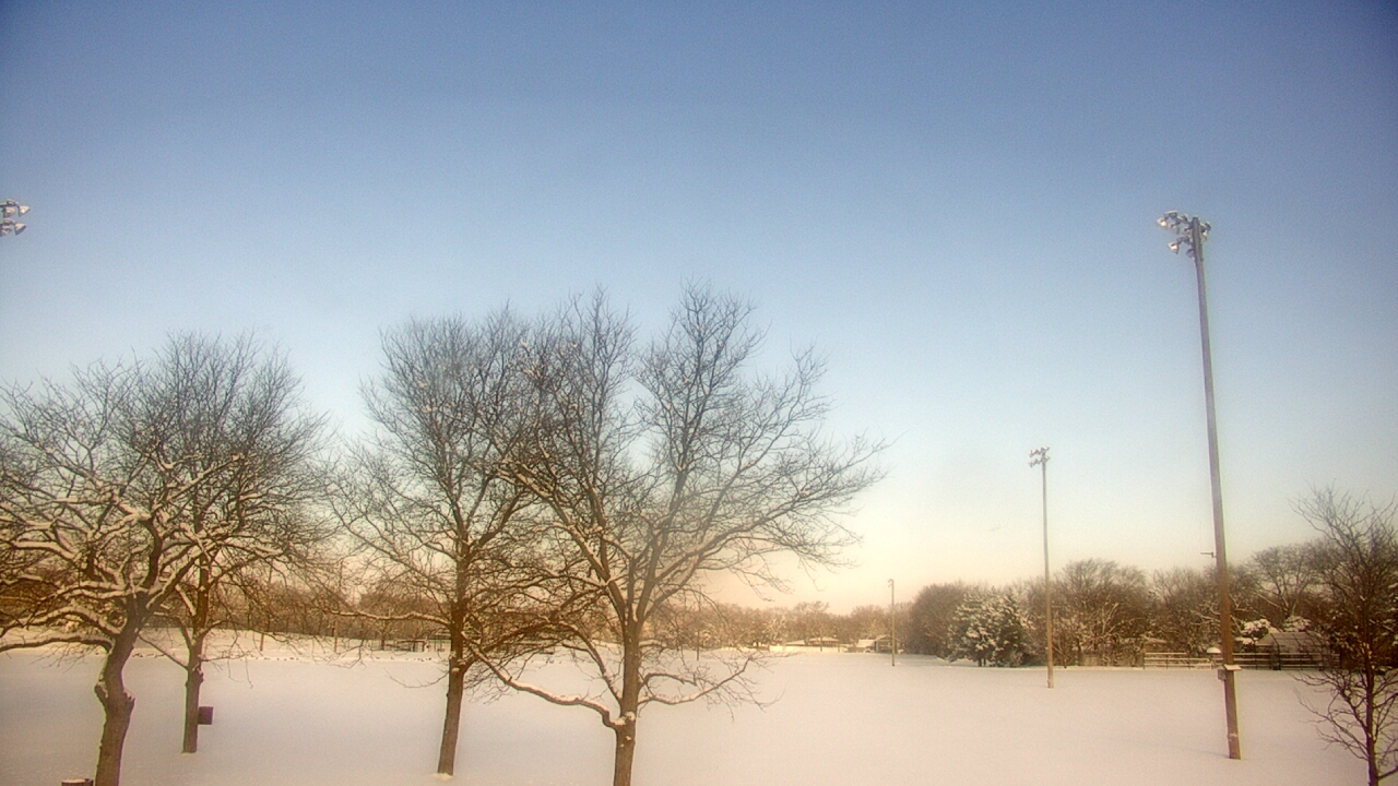 Thumbnail for current weather camera view from Caruso Middle School in Deerfield, Illinois