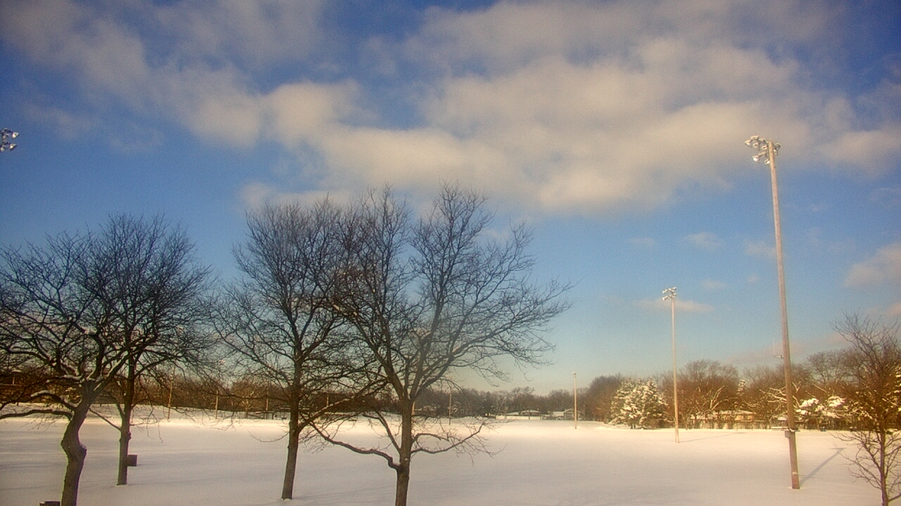 Thumbnail for current weather camera view from Caruso Middle School in Deerfield, Illinois