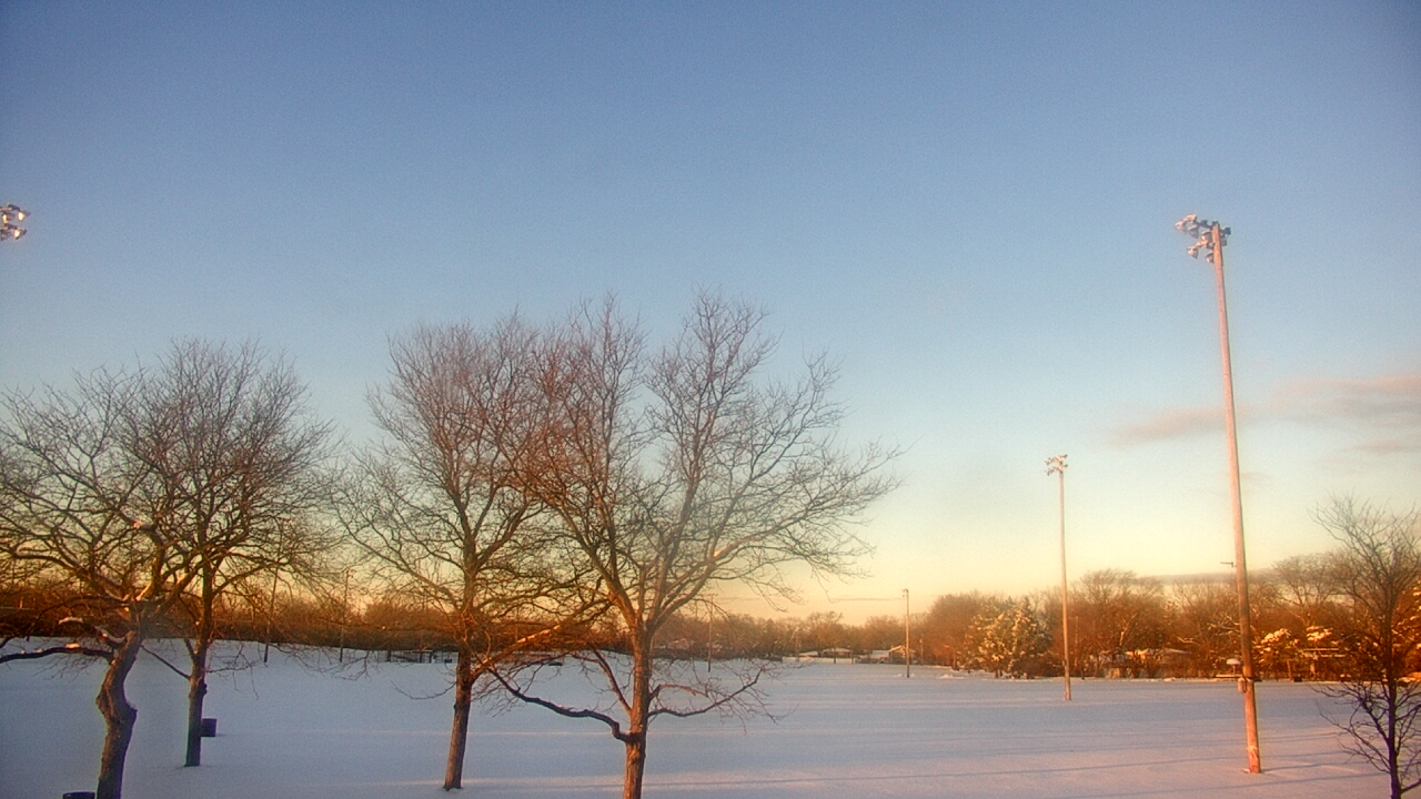 Thumbnail for current weather camera view from Caruso Middle School in Deerfield, Illinois