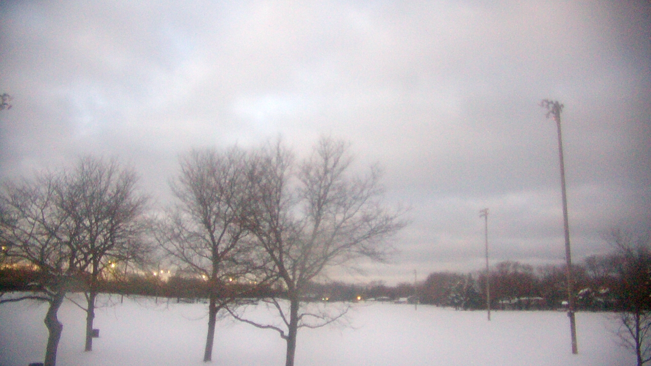 Thumbnail for current weather camera view from Caruso Middle School in Deerfield, Illinois