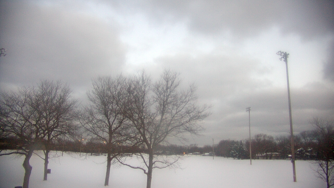 Thumbnail for current weather camera view from Caruso Middle School in Deerfield, Illinois