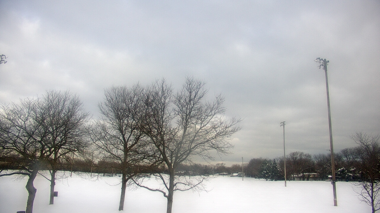 Thumbnail for current weather camera view from Caruso Middle School in Deerfield, Illinois