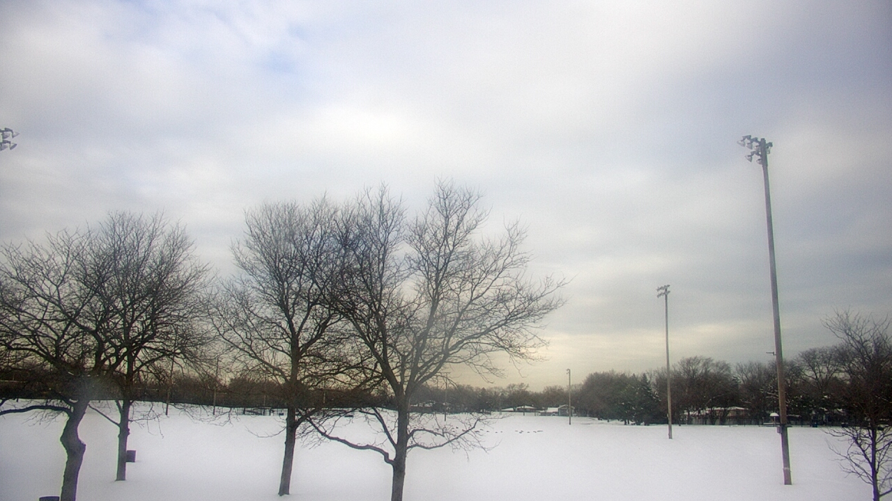 Thumbnail for current weather camera view from Caruso Middle School in Deerfield, Illinois