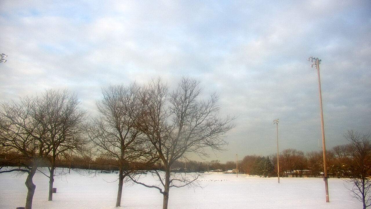 Thumbnail for current weather camera view from Caruso Middle School in Deerfield, Illinois