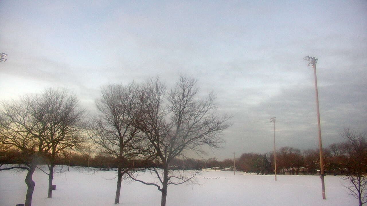 Thumbnail for current weather camera view from Caruso Middle School in Deerfield, Illinois