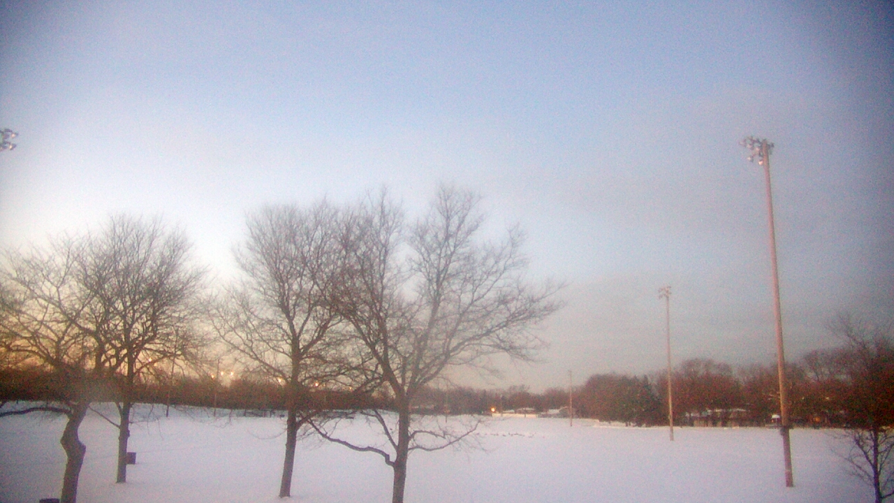 Thumbnail for current weather camera view from Caruso Middle School in Deerfield, Illinois