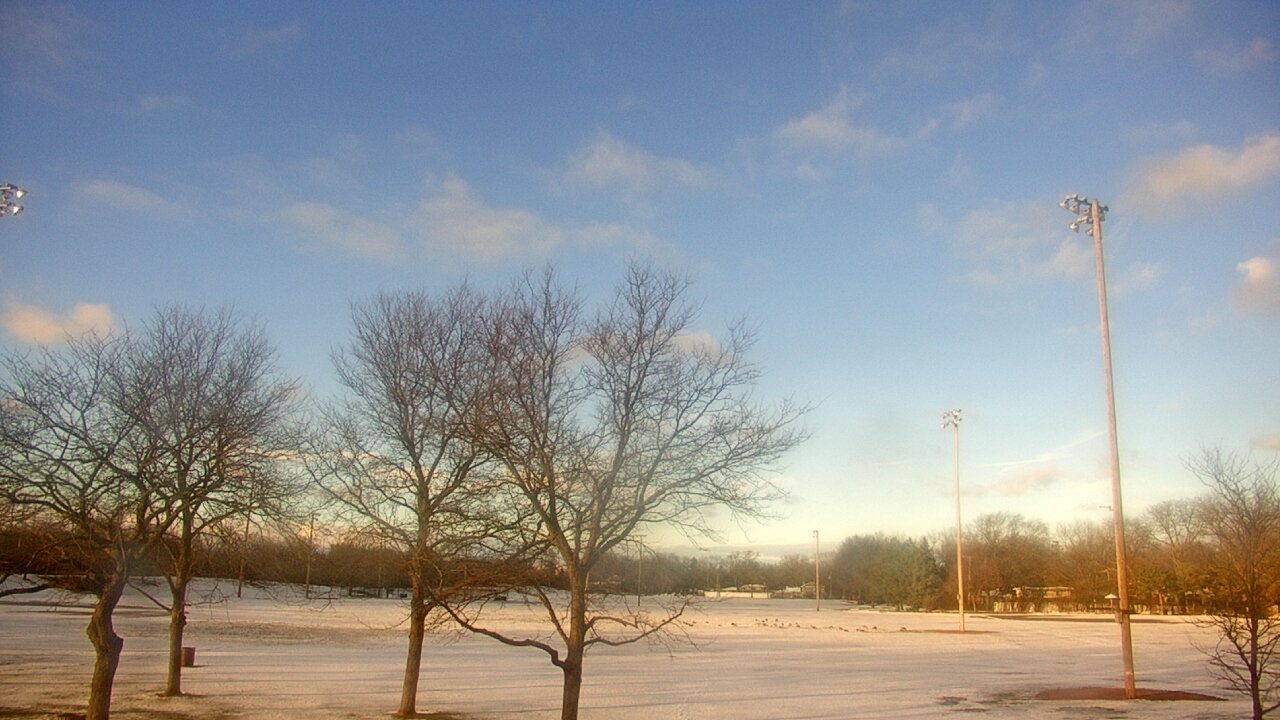 Thumbnail for current weather camera view from Caruso Middle School in Deerfield, Illinois
