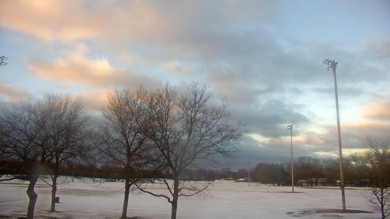 Thumbnail for current weather camera view from Caruso Middle School in Deerfield, Illinois