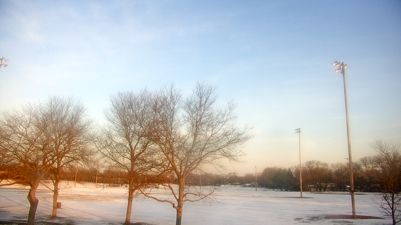 Thumbnail for current weather camera view from Caruso Middle School in Deerfield, Illinois