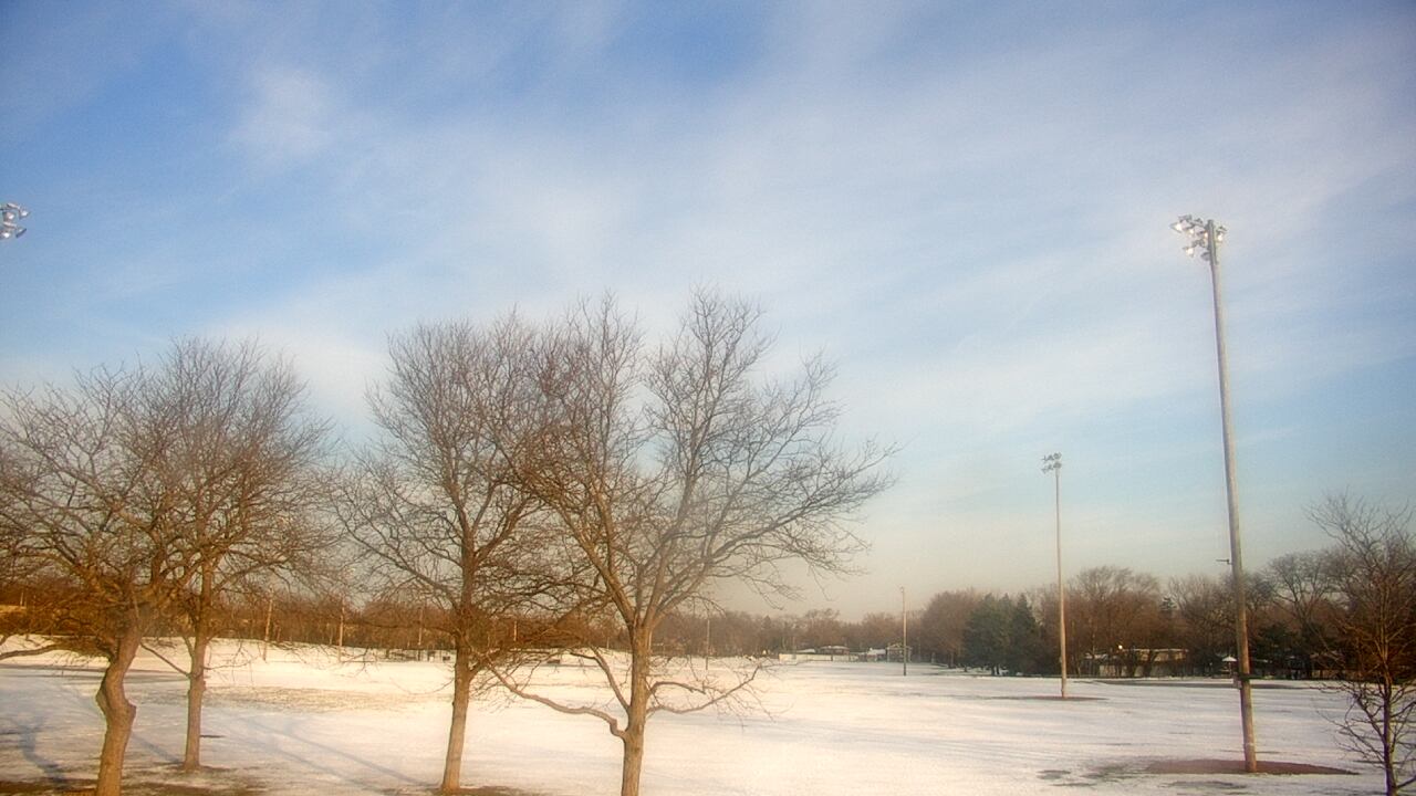 Thumbnail for current weather camera view from Caruso Middle School in Deerfield, Illinois