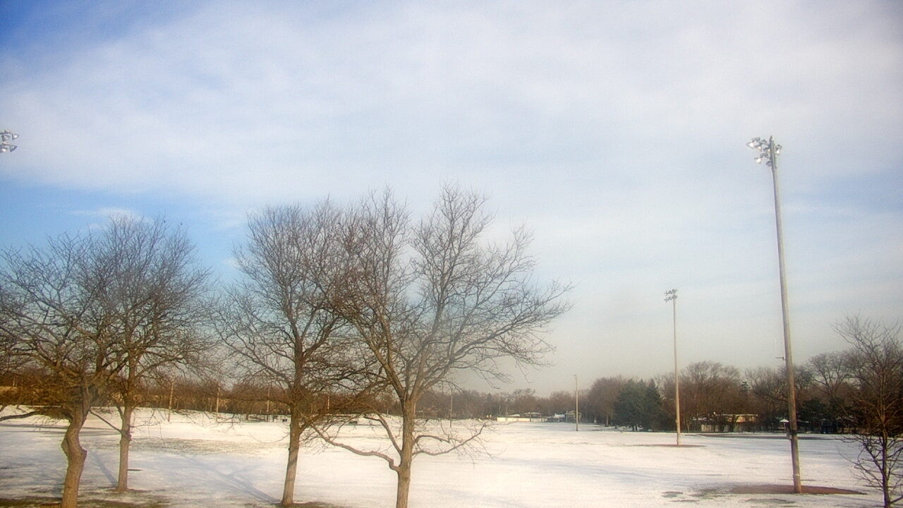 Thumbnail for current weather camera view from Caruso Middle School in Deerfield, Illinois