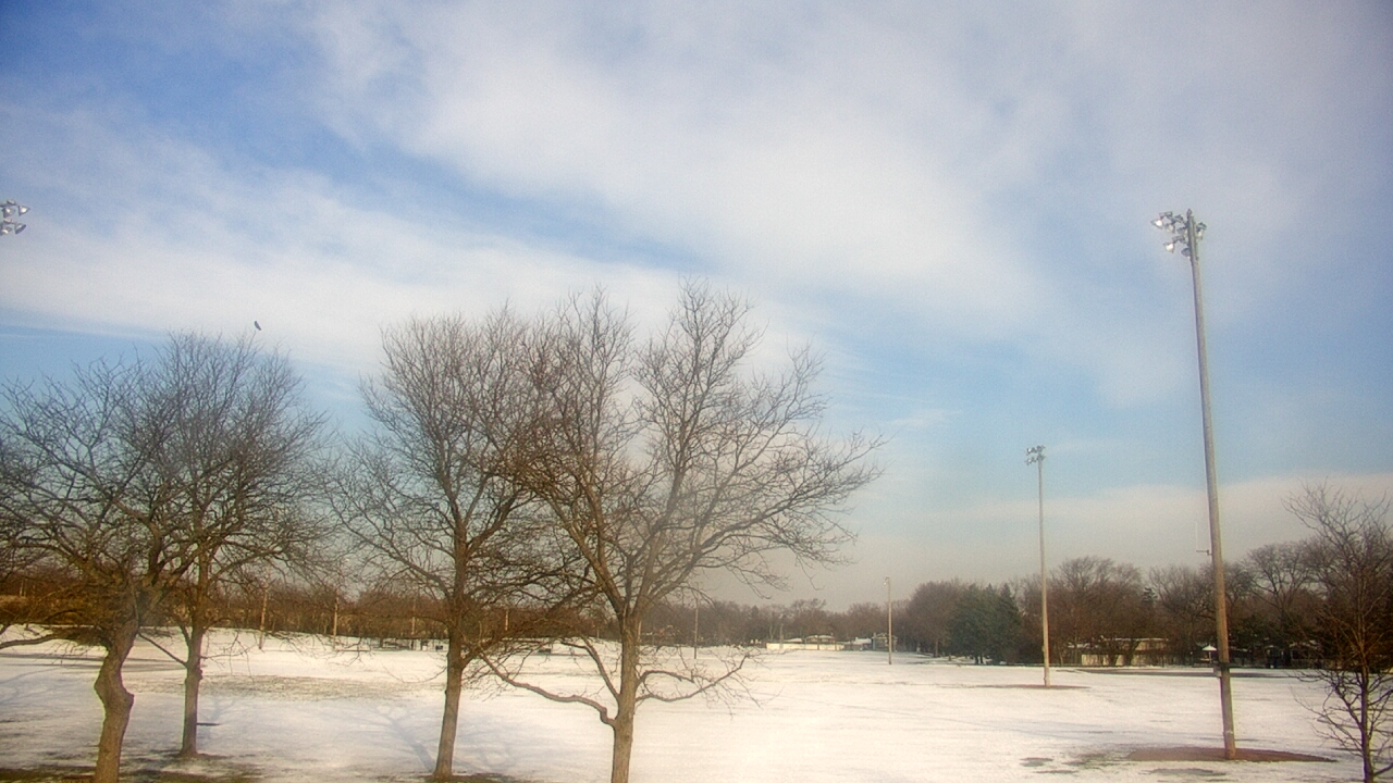 Thumbnail for current weather camera view from Caruso Middle School in Deerfield, Illinois