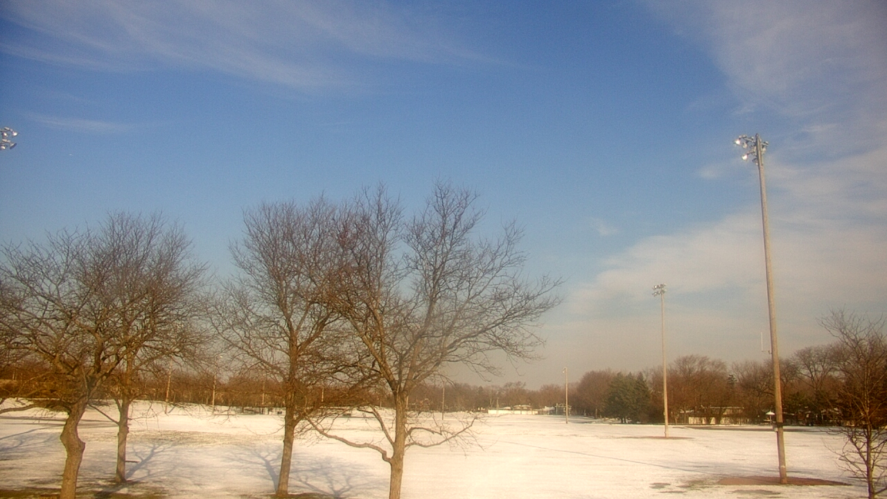 Thumbnail for current weather camera view from Caruso Middle School in Deerfield, Illinois
