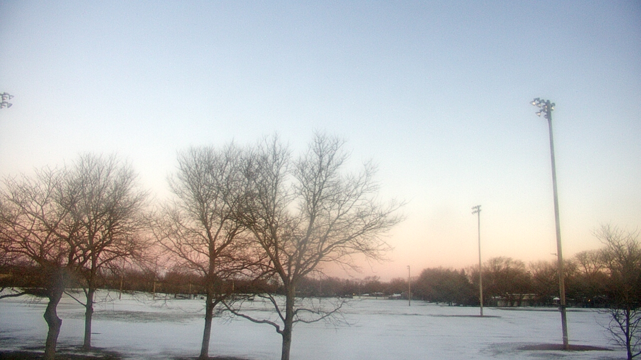 Thumbnail for current weather camera view from Caruso Middle School in Deerfield, Illinois