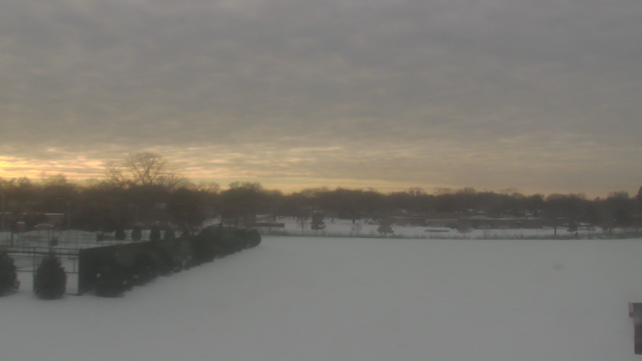 Thumbnail for current weather camera view from Shepard MS in Deerfield, Illinois