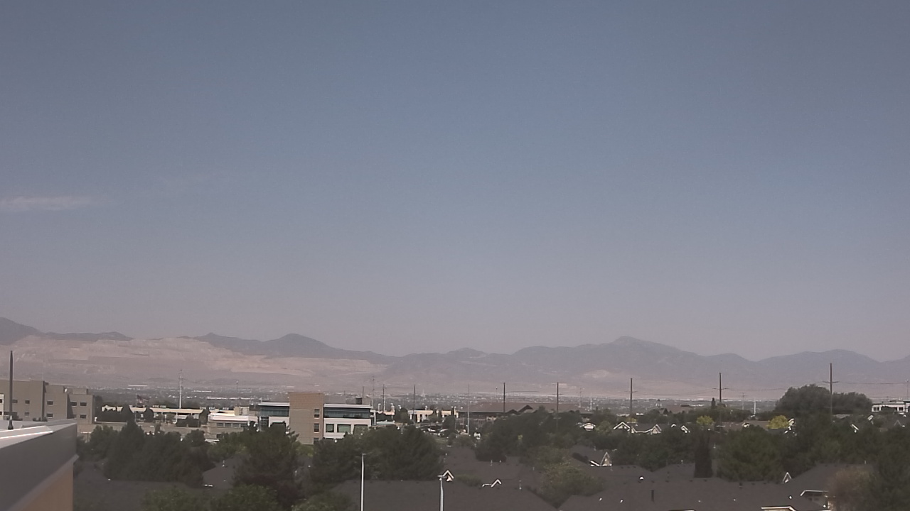 Thumbnail for current weather camera view from Juan Diego Catholic HS in Draper, Utah