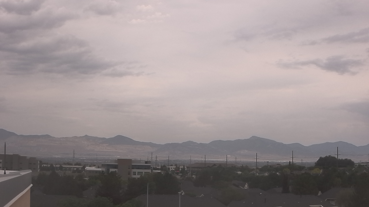 Thumbnail for current weather camera view from Juan Diego Catholic HS in Draper, Utah