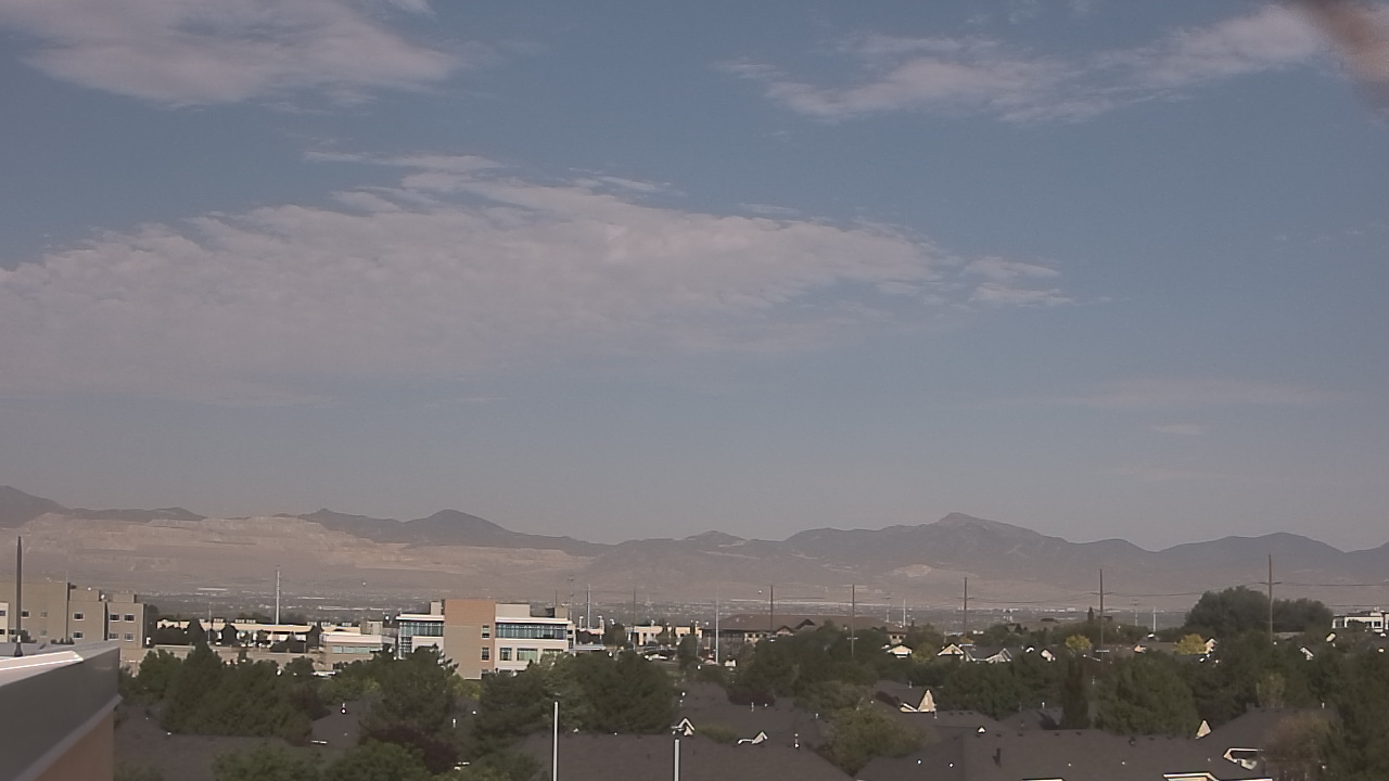 Thumbnail for current weather camera view from Juan Diego Catholic HS in Draper, Utah