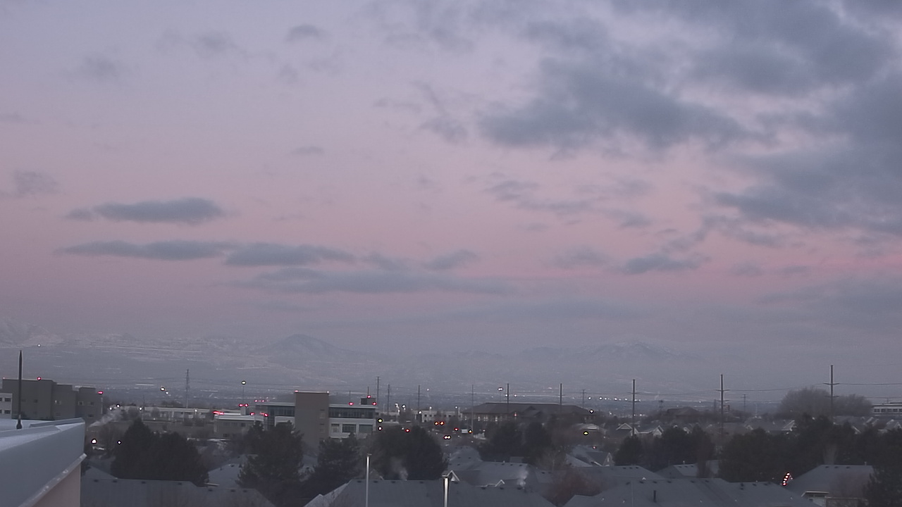 Thumbnail for current weather camera view from Juan Diego Catholic HS in Draper, Utah