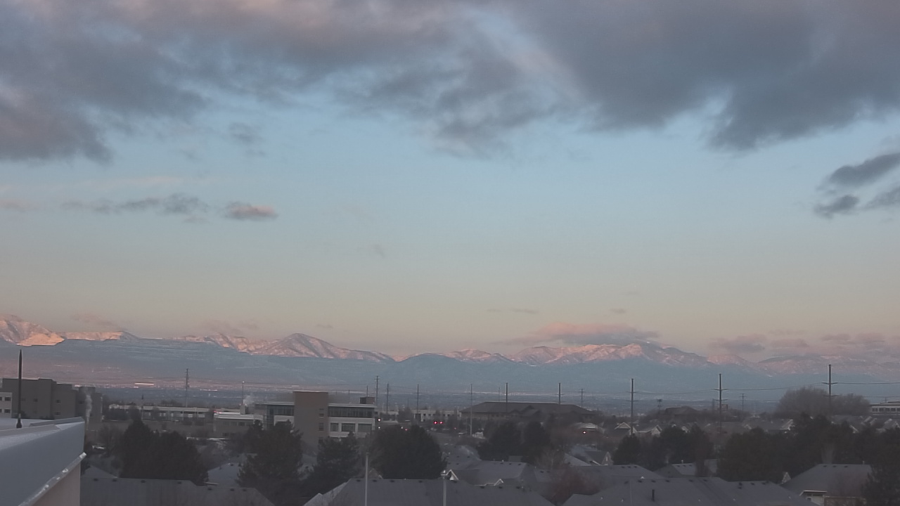 Thumbnail for current weather camera view from Juan Diego Catholic HS in Draper, Utah