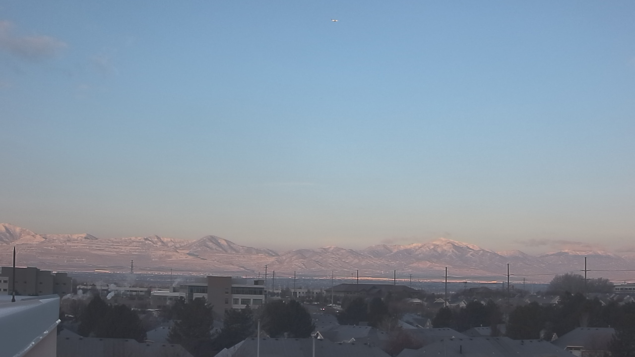 Thumbnail for current weather camera view from Juan Diego Catholic HS in Draper, Utah