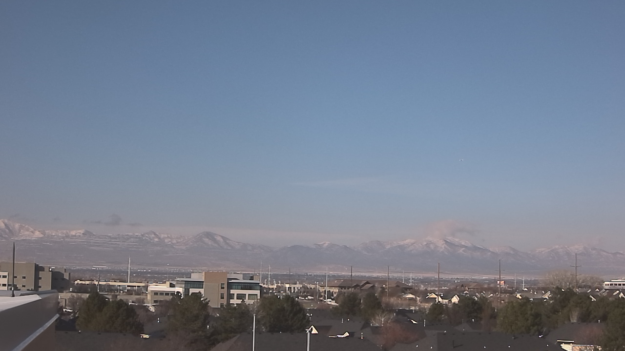 Thumbnail for current weather camera view from Juan Diego Catholic HS in Draper, Utah