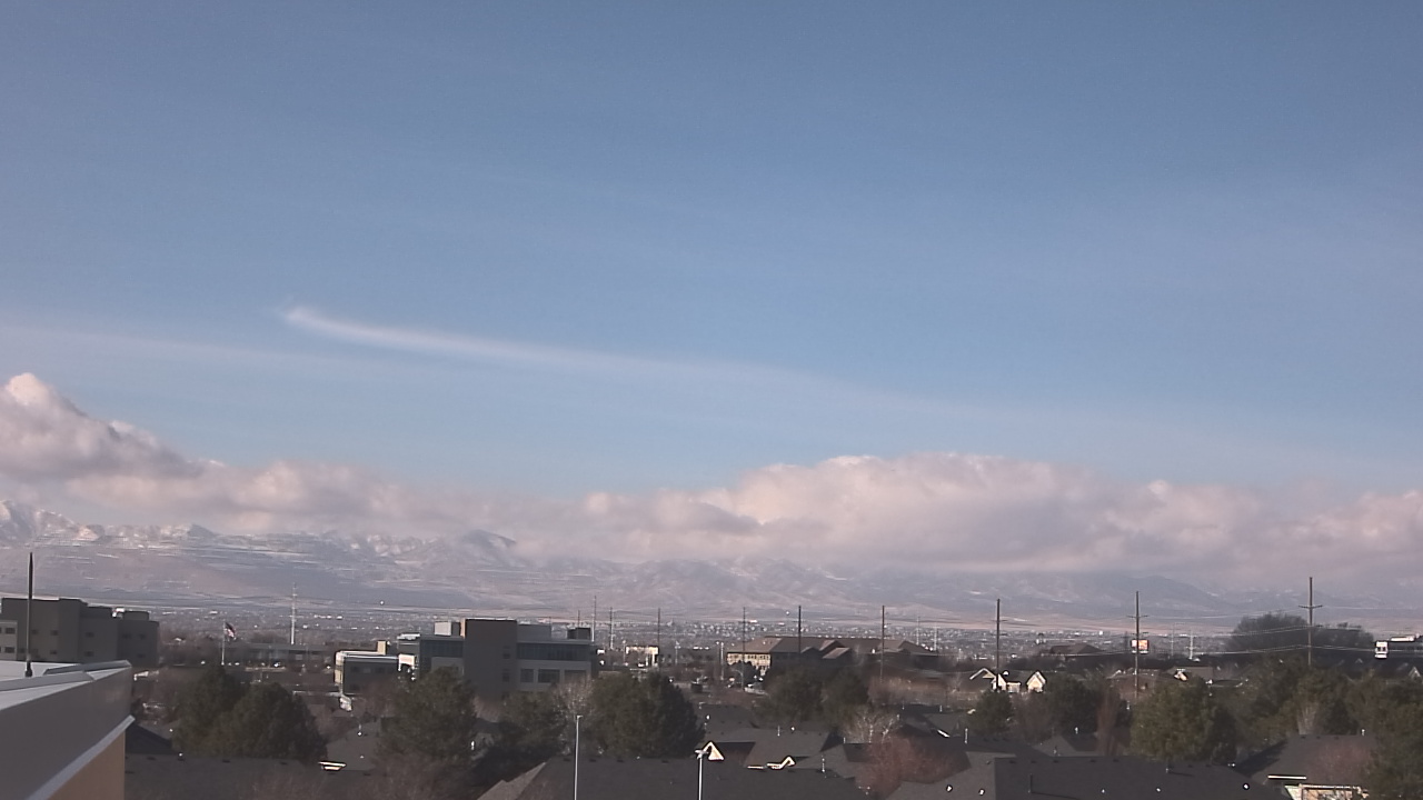 Thumbnail for current weather camera view from Juan Diego Catholic HS in Draper, Utah