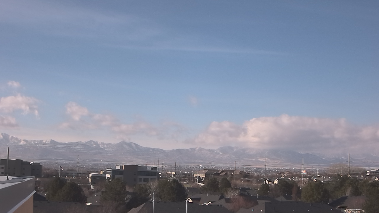 Thumbnail for current weather camera view from Juan Diego Catholic HS in Draper, Utah