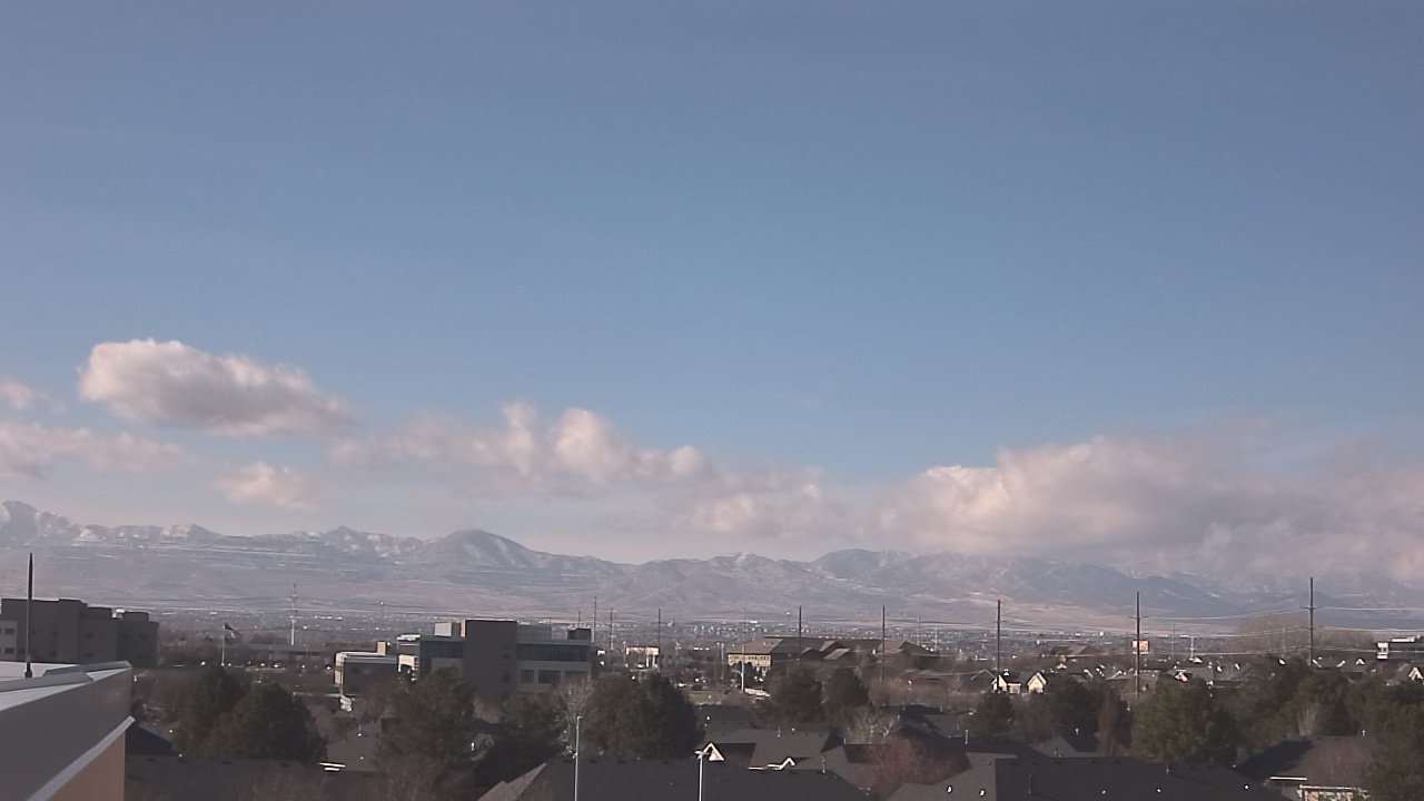 Thumbnail for current weather camera view from Juan Diego Catholic HS in Draper, Utah