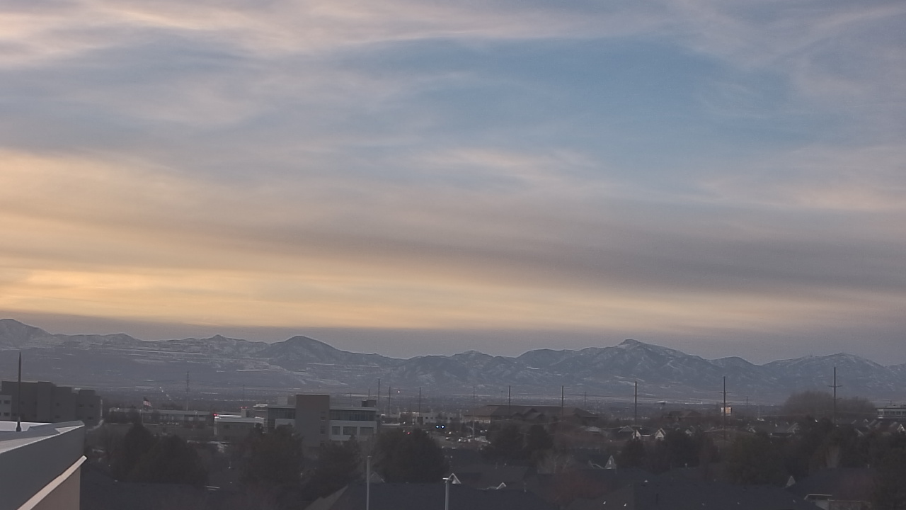 Thumbnail for current weather camera view from Juan Diego Catholic HS in Draper, Utah