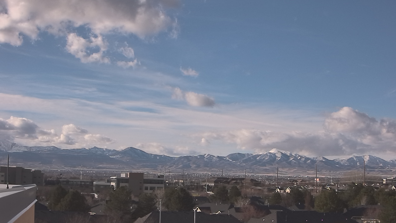 Thumbnail for current weather camera view from Juan Diego Catholic HS in Draper, Utah