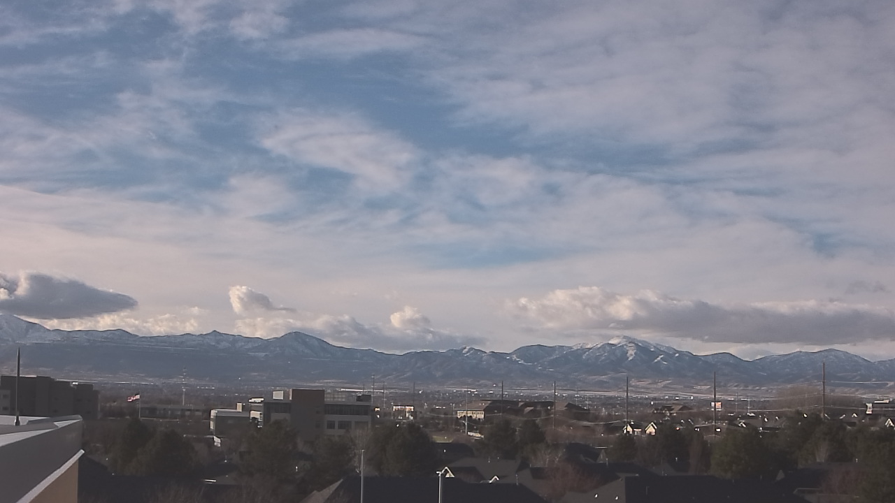 Thumbnail for current weather camera view from Juan Diego Catholic HS in Draper, Utah