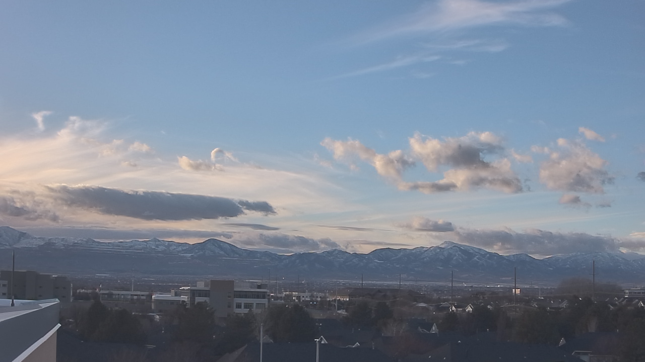Thumbnail for current weather camera view from Juan Diego Catholic HS in Draper, Utah