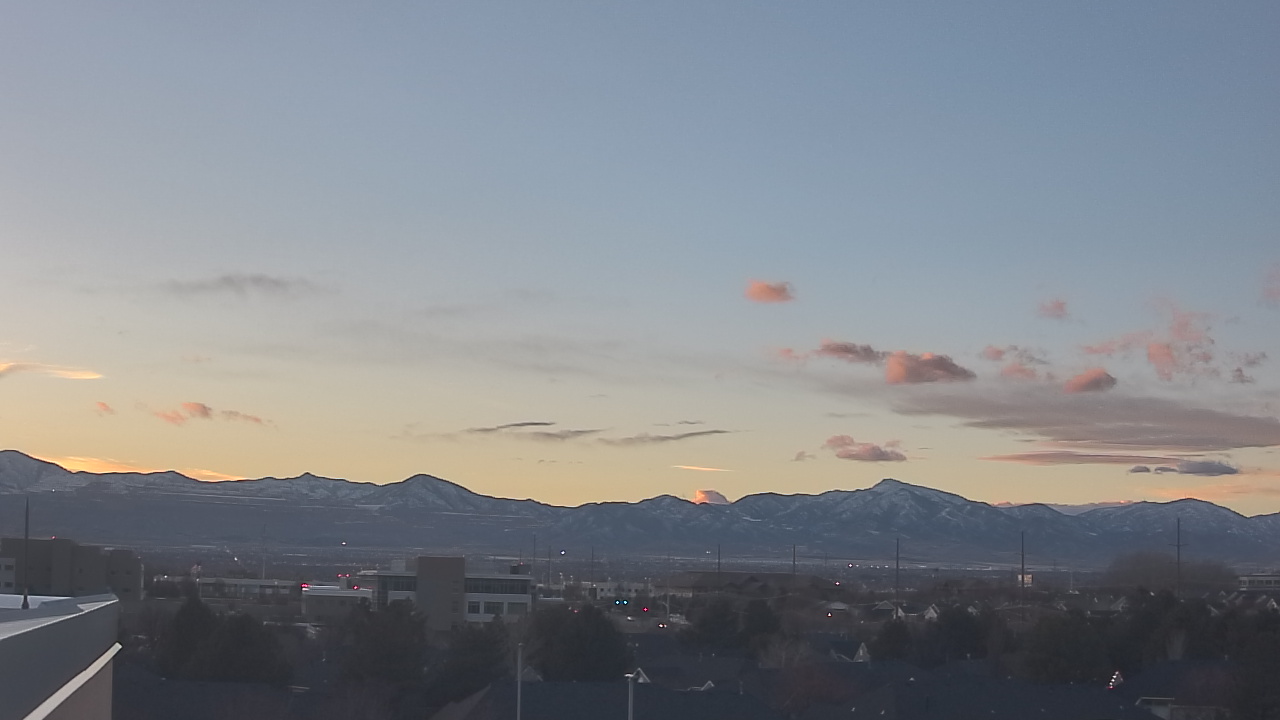Thumbnail for current weather camera view from Juan Diego Catholic HS in Draper, Utah