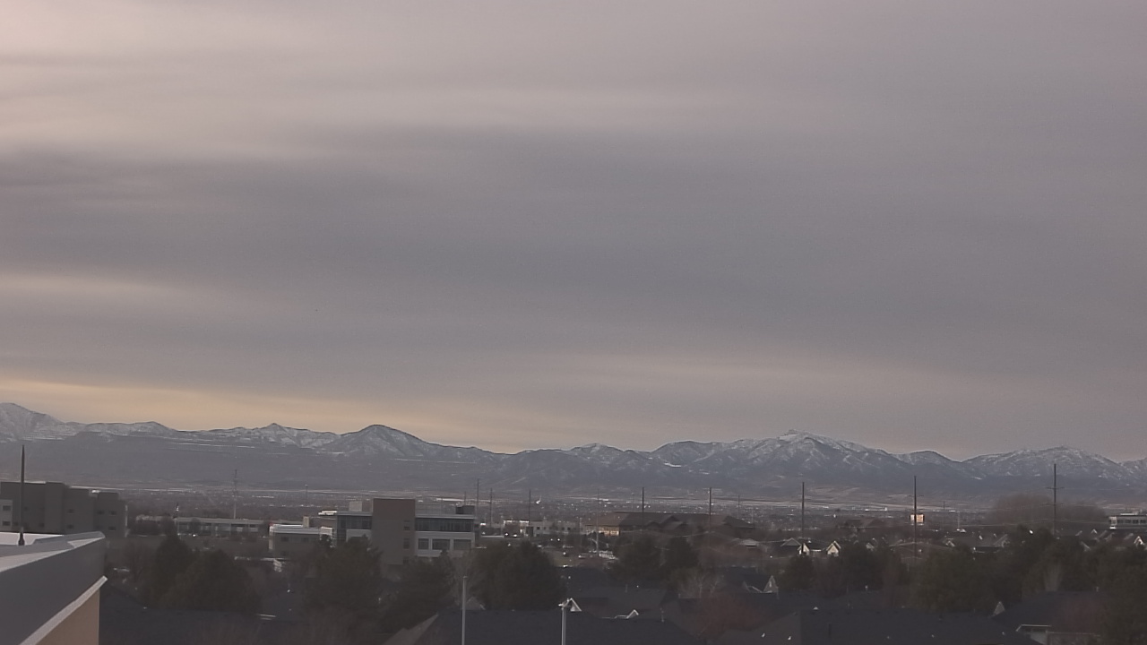 Thumbnail for current weather camera view from Juan Diego Catholic HS in Draper, Utah