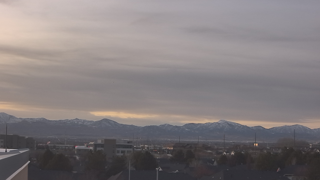 Thumbnail for current weather camera view from Juan Diego Catholic HS in Draper, Utah