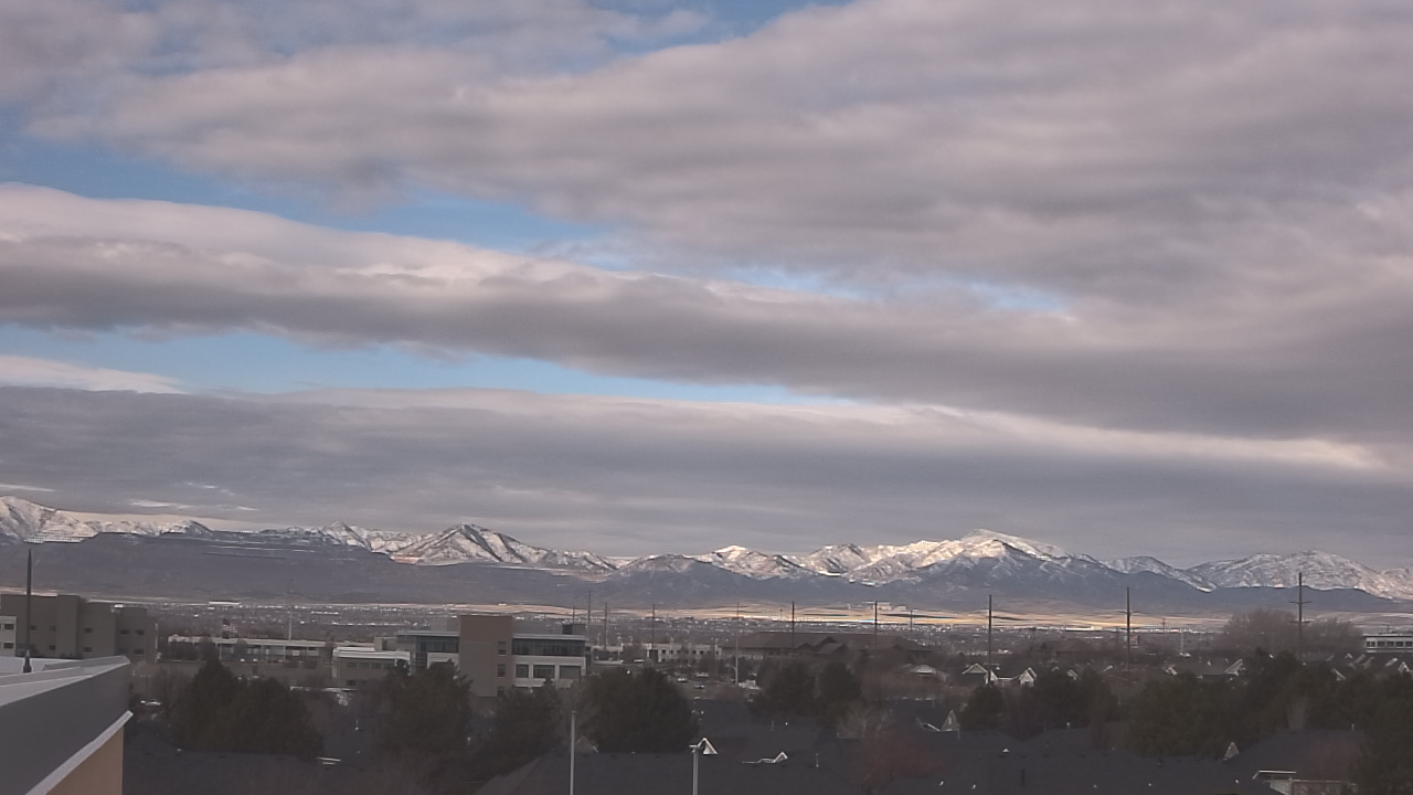 Thumbnail for current weather camera view from Juan Diego Catholic HS in Draper, Utah