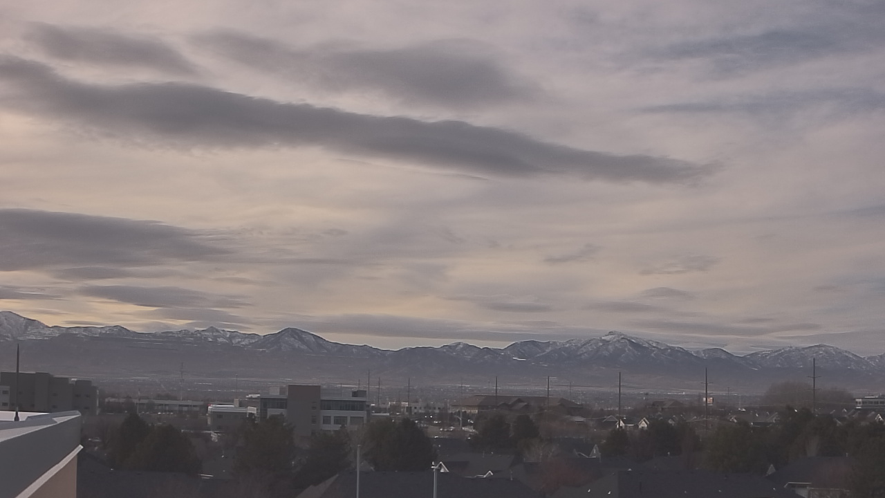 Thumbnail for current weather camera view from Juan Diego Catholic HS in Draper, Utah