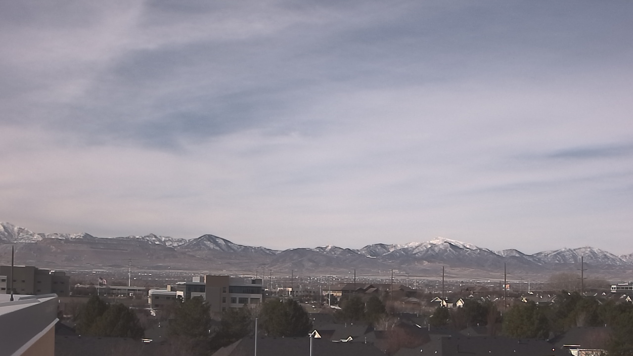 Thumbnail for current weather camera view from Juan Diego Catholic HS in Draper, Utah