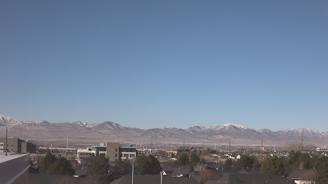Thumbnail for current weather camera view from Juan Diego Catholic HS in Draper, Utah