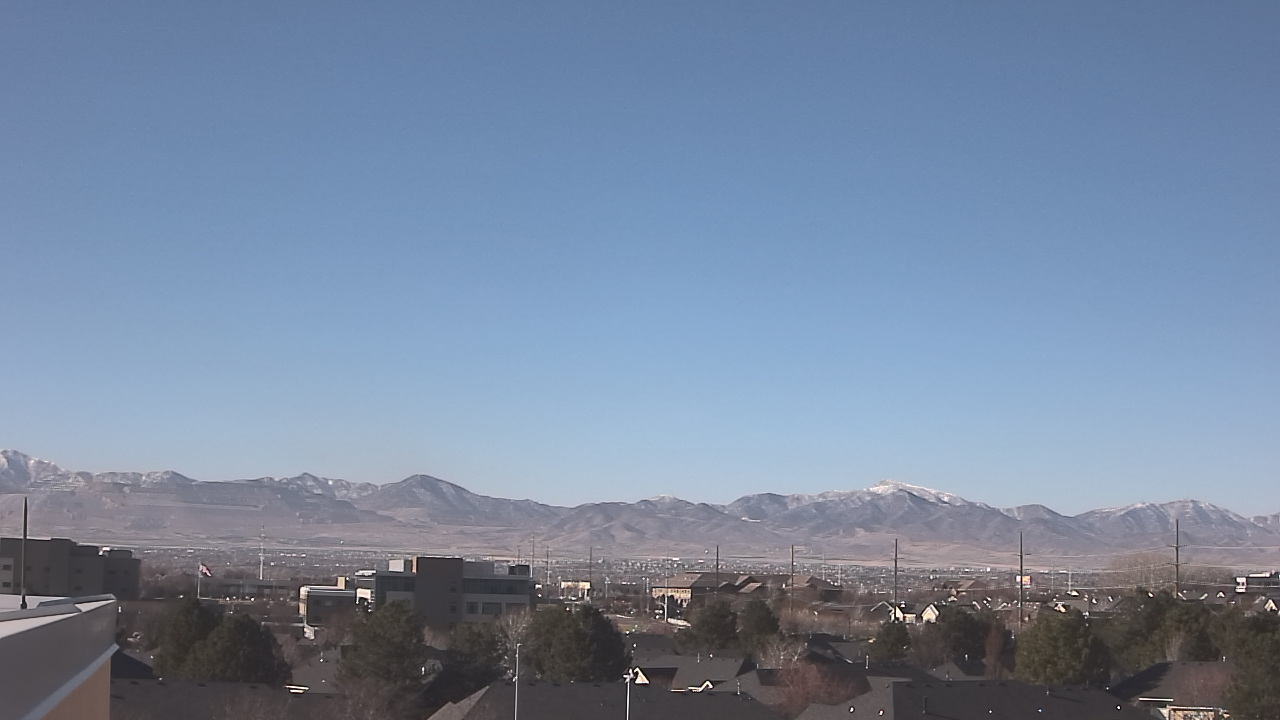 Thumbnail for current weather camera view from Juan Diego Catholic HS in Draper, Utah