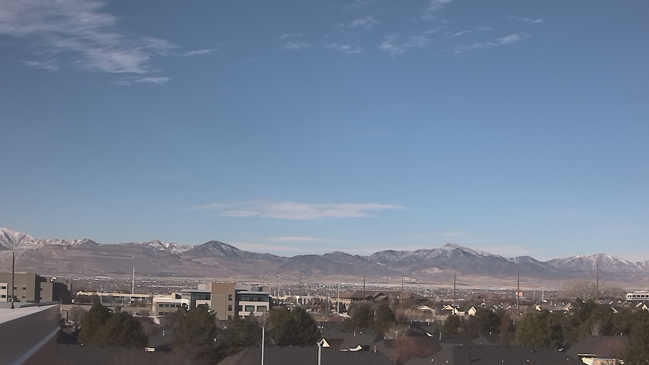 Thumbnail for current weather camera view from Juan Diego Catholic HS in Draper, Utah
