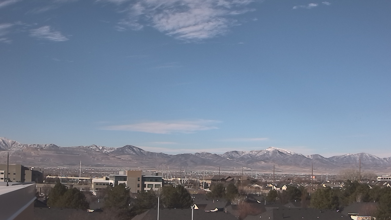 Thumbnail for current weather camera view from Juan Diego Catholic HS in Draper, Utah