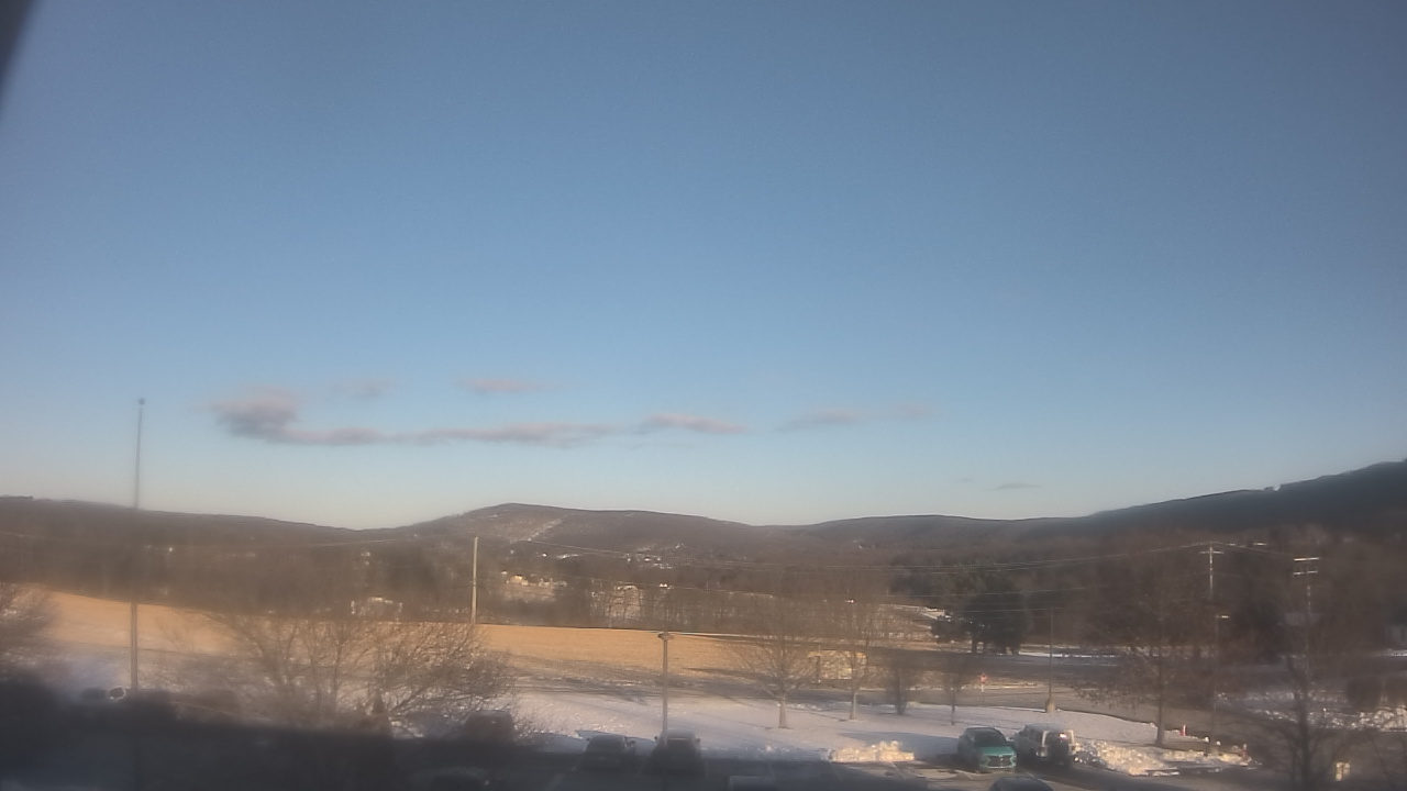 Thumbnail for current weather camera view from Drums Elem Middle School in Drums, Pennsylvania